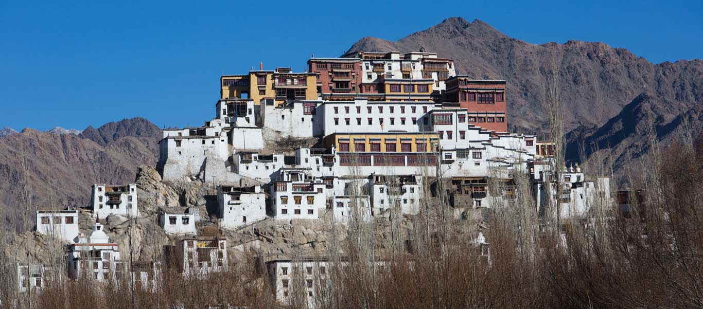 Snow Leopard tours image of Thikse Monastery in Leh, India