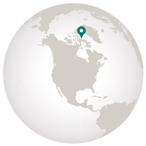 where is Baffin Island on the globe