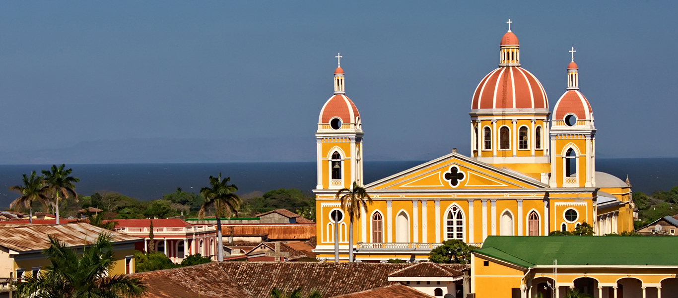 Nicaragua tours photo features buildings in Granada