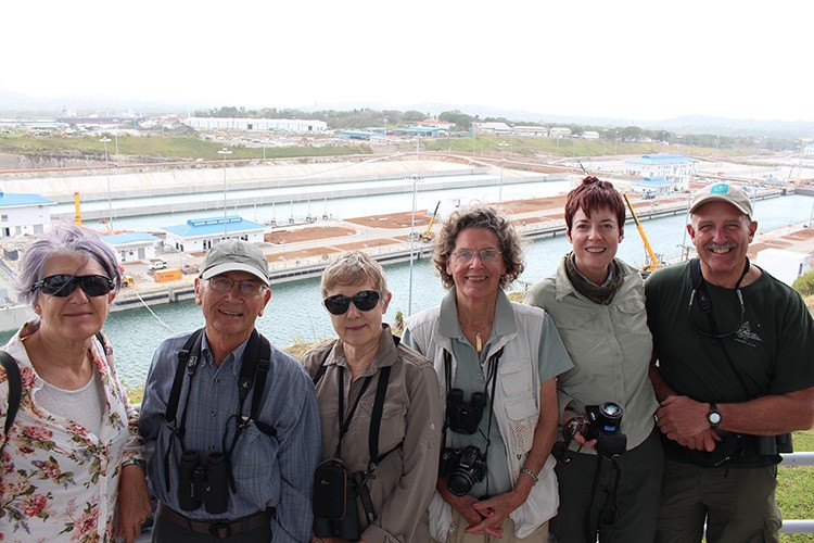 Panama expedition photo of Apex Travelers at Panama Canal expansion