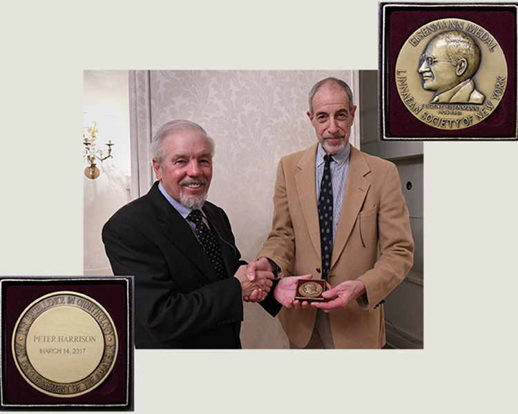 2017 Eisenmann Medal awarded to Peter Harrison