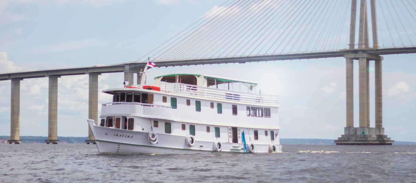 Amazon river cruise image showing the vessel Iracema