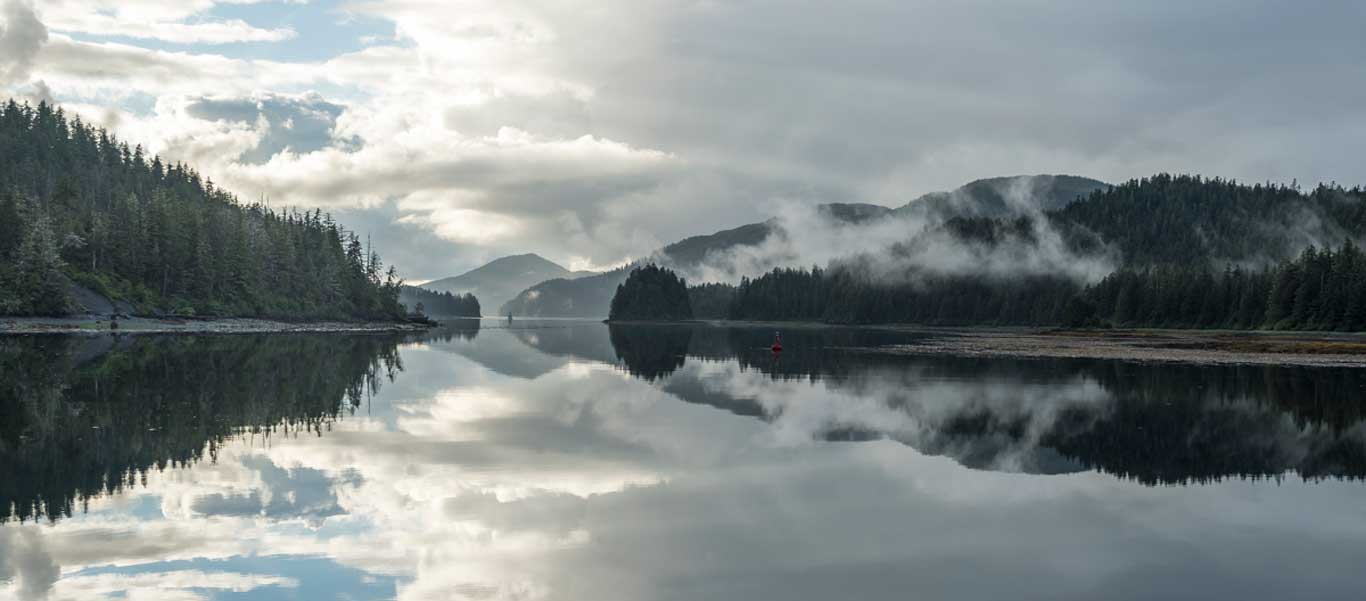 Alaska small ship cruises image showing Inside Passage waterways