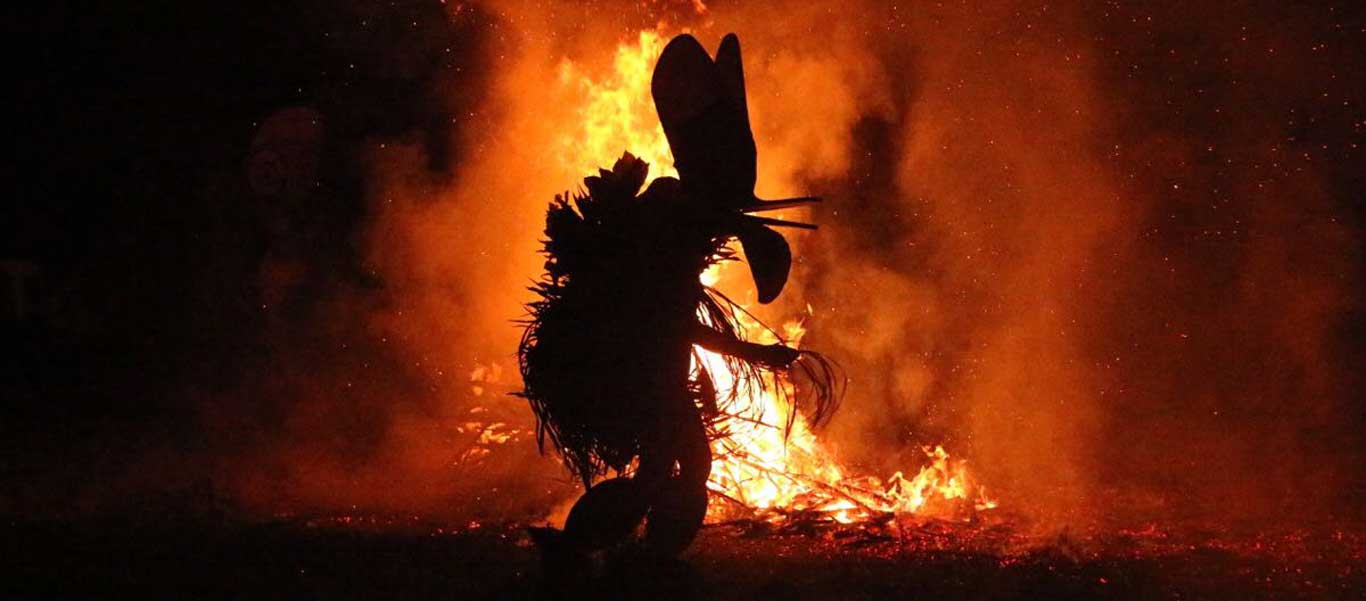 Micronesia and PNG Cruise photo of Baining Fire Dance at Rabaul