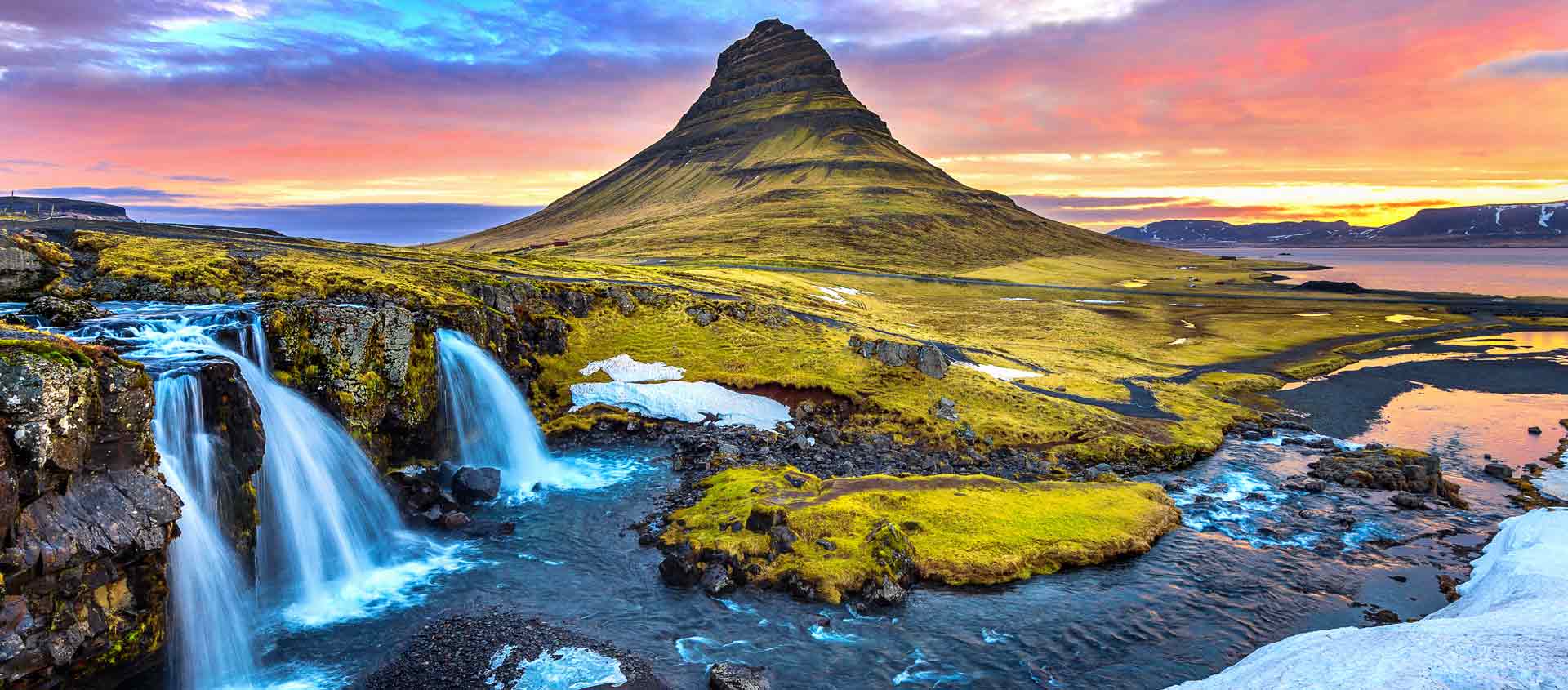 Travel to Iceland in Spring image of Kirkjufell